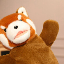 (kapibala) Movable Jaw Plush Animal Hand Puppet Soft Stuffed Toy For Interactive Storytelling Birthday Christmas Gift Preschool Play Multicolor