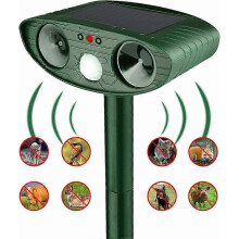 Ultrasonic animal repellent Ultrasonic animal repellent Cat repellent An animal repellent used in the garden to repel cats, dogs, birds and mink (sola