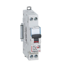 Legrand - Disjoncteur Phase + Neutre - 10A - bornes à vis - 1 module