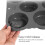Hamburger Bun Mold Silicone 8 Cavity Easy Release Hamburger Bun Mold Pan Kitchen Tools 5