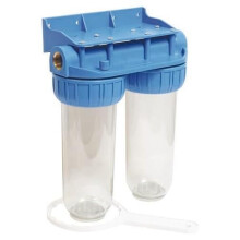 Somatherm 104509 Double Filter, Multi-function Dual Filter, Water Filter Station