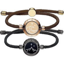 Couple Touch Bracelet, Couple Glowing Bracelet, Long Distance Touch Bracelet, Long Distance Relation