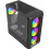 Savio Noctis Glass RGB Cube Black 2