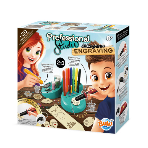 Professional Studio Engraving - 2 in 1 Engraving Workshop