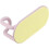 Pack of 4 Adhesive Decorative Wall Hooks Pink 4
