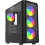 Savio Noctis Glass RGB Cube Black 1