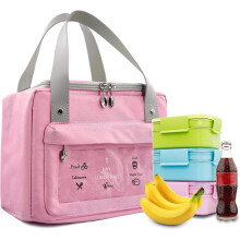 Insulated Lunch Bags for Women, Leakproof Wide Open Lunch Bag Reusable Lunch Cooler Bag, High Capaci