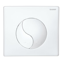 Siamp - Plaque YIN YANG blanche