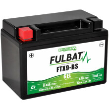 FULBAT BATTERIE MOTO FULBAT GEL FTX9-BS / YTX9-BS 12V 8,4AH 135A