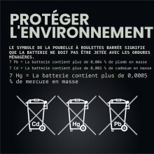 GP-Pro , batterie GEL 12 V 12 Ah (type GTZ12S)