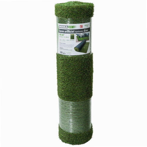 Werkapro Artificial Grass 2cm Thick 1 x 10m or 10m² Green 2