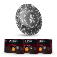 Café en Dosettes - Café Royal Pro | 3 x 50 - Compatibles avec les Machines à café Nespresso* Professional - Saveur Ristretto