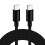 iBOX IKUTC USB-C cable 60W 1m Black 1