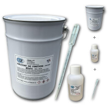 Gwarez Lab Gelcoat Blanc 5 Kg pour Bateau + Catalyseur + Pipette de Dosage