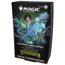 Deck Commander Magic: The Gathering Les Secrets de Strixhaven - Quandrix sans limites (Version Française)