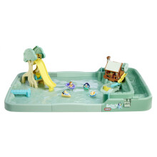 Little Tikes Bluey Bushland Äventyr med 6 Tillbehör, Aktiv Lek för Barn 2-4 År