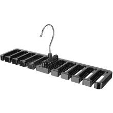 Tie rack, multi-layer tie storage organizer, tie clip, clot swivel hook