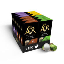 L'OR Espresso ASSORTIMENT 4 variétés LUNGO 120 caps