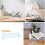 2pcs X- Model Acrylic Book Holder 4
