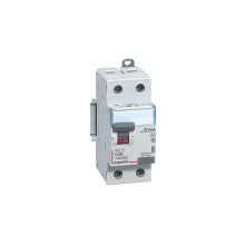 411556 Legrand Interrupteur différentiel 63A type A 30mA bipolaire - 2 modules - Bornes alignées