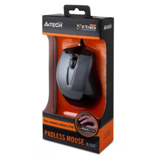 A4Tech N-500F mouse Office Right-hand USB Type-A V-Track 1600 DPI 1