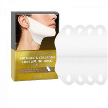 4 Pack V-Line Lifting Mask with 24K Gold & Collagen, Anti-Aging Face & Neck Care