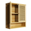 Bamboo Bathroom Wall-Mounted Storage Cabinet Organiser 1