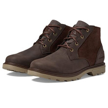 Sorel Men's Carson Chukka Waterproof Boot, Blackened Brown, Khaki, 7 UK