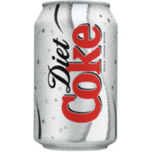 Coca Cola Diet Coke Soft Drink Can 330ml Ref A00749 - Pack 24- Coke24