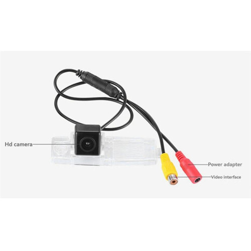 Car Camera AHD/CVBS Three- Rear View Camera Starlight Night Vision Android Large Screen Reversing Image 2