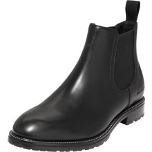 Cole Haan Men's Berkshire Lug Chelsea Boot, Black/Black Water Resistant, 8.5 UK