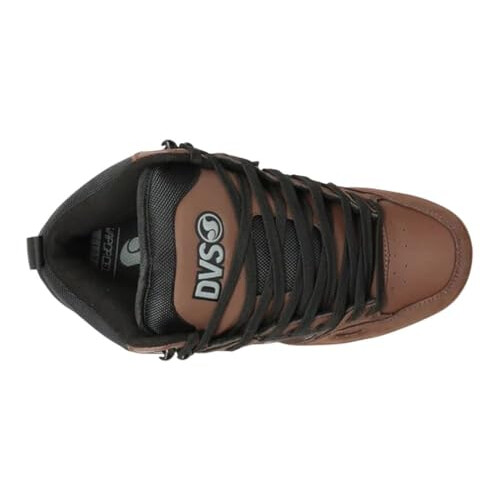 DVS Men's Comanche Boot, Brown/Black/Gum, 9.5 UK 2