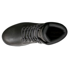 Dunham Men's 8000 Works 6 in Plain Toe Waterproof Boot, Dark Grey Leather, 10.5