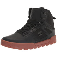 DC Shoes - Mens Pure High-Top Wr Boots, Color Black/Gum, Size: 6 UK