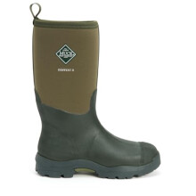 Muck Boots Unisex Derwent II Pull On Waterproof Wellington Boot, Dark Green, 5