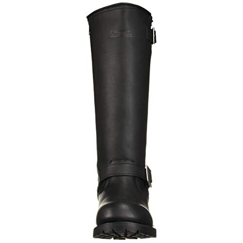 RideTecs 16" Engineer Zipper Biker Boot Men's Boot 10.5 2E US Black 1