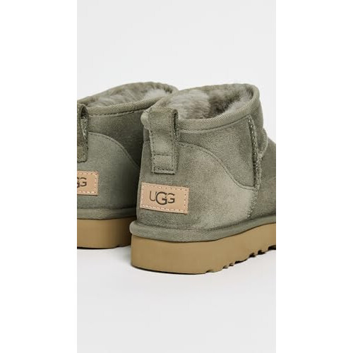 UGG UGG Classic Ultra Mini Boots UK 8 Green 2
