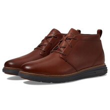 Cole Haan Men's OriginalGrand Remastered Waterproof Chukka Boot, Woodbury/Dark Roast, 6-W UK