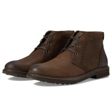 Nunn Bush Men's Ozark 2.0 Plain Toe Chukka Leather Boot, Brown, 12 X-Wide