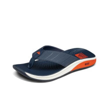 REEF Deckhand Men's Water Friendly Flip Flop, Boat Friendly, No Slip Traction, Quick Dry, Navy, 7 UK