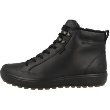 ECCO Mens Soft 7 Tred Full Grain Leather Black Boots 9-9.5 UK