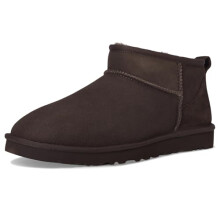 UGG Men's Classic Ultra Mini Leather Regen Fashion Boot, Dusted Cocoa, 13 UK