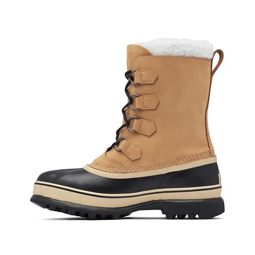 Sorel Mens Caribou Snow-boots, Buff, 7.5 UK 2