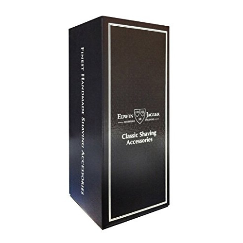 Edwin Jagger Silvertip Badger With Drip Stand - Large, Imitation Ebony 2
