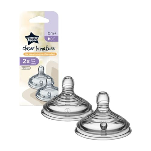 Tommee Tippee Closer to Nature Single Flow Teats x2
