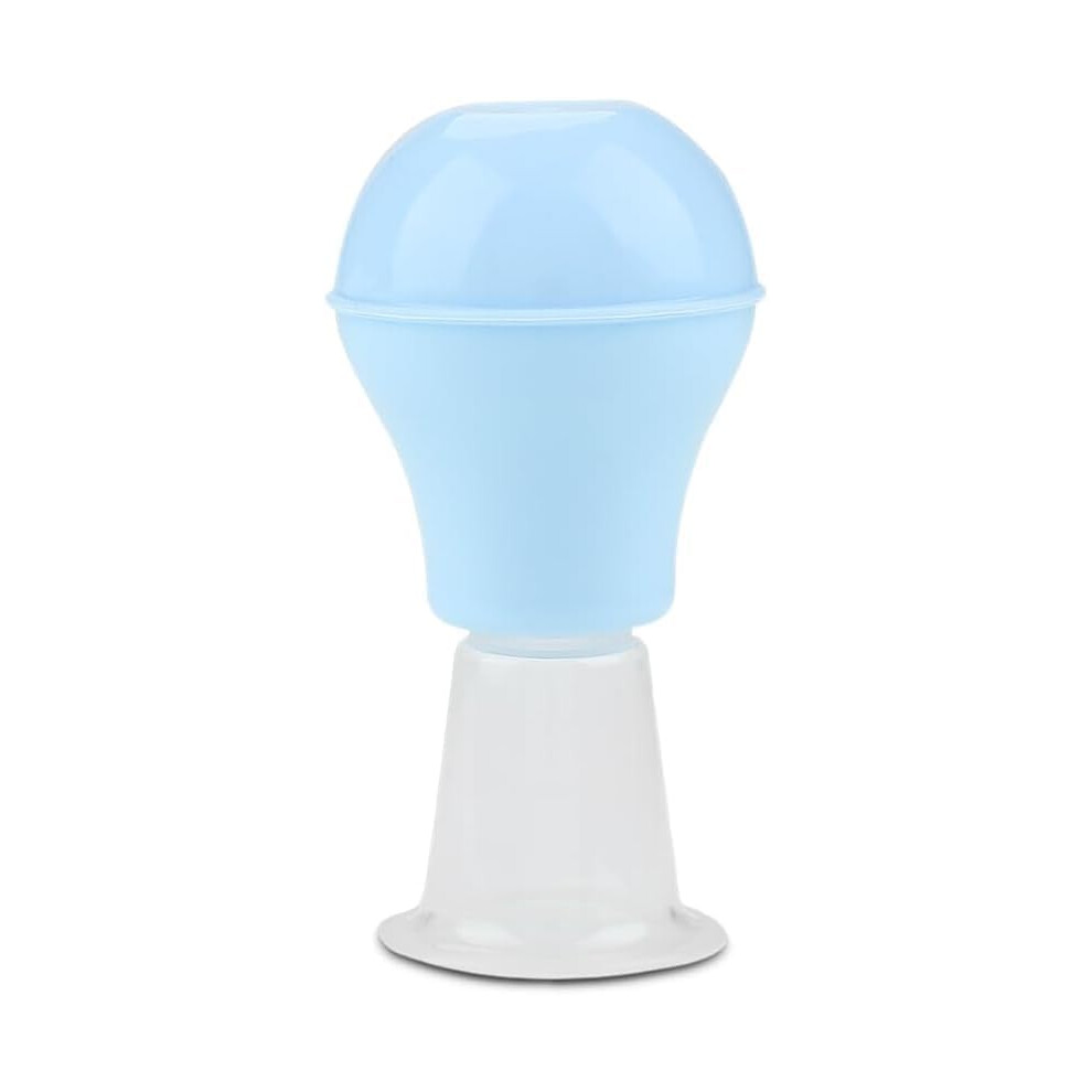 Wyjuan Blue Nipple Corrector, Silicone Nipple Enlargement Suction Enlarger Sucker Corrector For Women Breastfeeding Inverted Flat Nipples Aspirator Puller