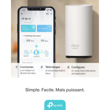 WiFi 7 Mesh-reititin ulko- ja sisäkäyttöön - TP-LINK - Deco BE25-Outdoor BE3600 - IP65 - 2xEthernet 2,5G PoE - MLO