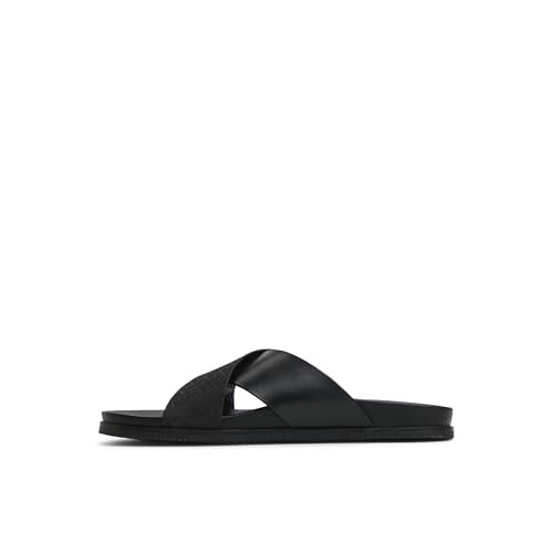 Ted Baker Ted Baker Men's Saltburn Flat Sandal, Other Black, 8 UK