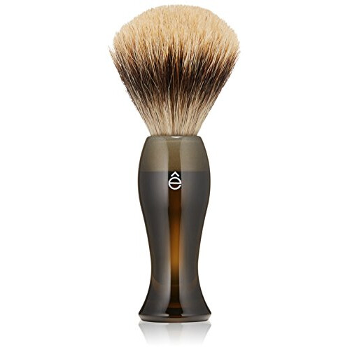 êShave Badger Hair Shaving Brush, Smoke