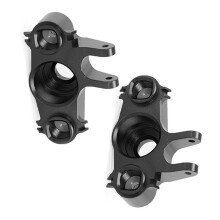 RC Car Upgrade C Hubs Caster Blocks Kit för 1/10 E-Maxx/T-Maxx E-Revo RC Car Upgrade Parts Svart